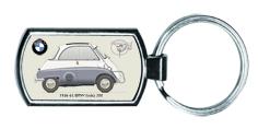 BMW Isetta 300 (4 wheel) 1957-62 Keyring 4